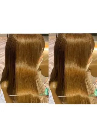 ロング 艶カラー美髪縮毛矯正 /髪質改善✨️ユウキのヘアスタイル