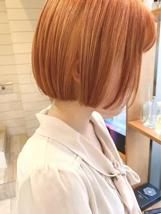 ミディアム カラー 赤み消し/透明感 🪽◝✩ 武者春花のヘアスタイル