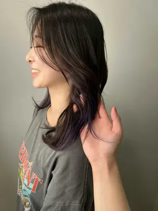 カラー 心斎橋/レイヤー/W カラー/Haruhiのヘアスタイル