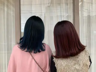 ミディアム 髪質改善×艶カラー Haruのヘアスタイル