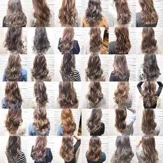 ロング カラー UMEDA FIGAROのヘアスタイル