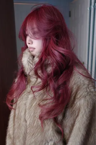 ロング カラー 原宿ハイトーンカラー 🥑/aimuのヘアスタイル