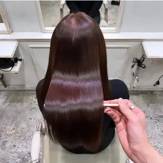 ロング ⭐️ 美髪矯正 透明感 ⭐️ユウキのヘアスタイル