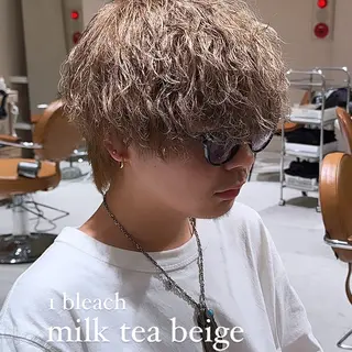 カラー メンズ ⚡️庭野 涼雅⚡️のヘアスタイル