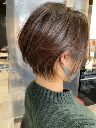 ショート メンズヘア特化 崎田 成人のヘアスタイル