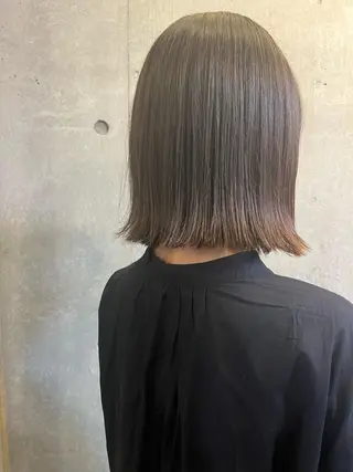 ショート カラー 13日案内◎ 💐🤍理保のヘアスタイル