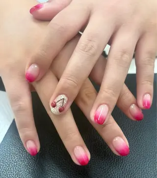 ネイル RIN🐰/府中 パラジェルのネイルデザイン