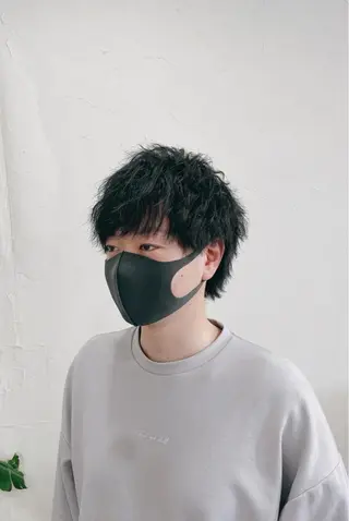 ショート メンズ かんばら りょーいのヘアスタイル