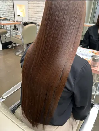 ロング パーマ DIFINO所属・林 星那のヘアスタイル