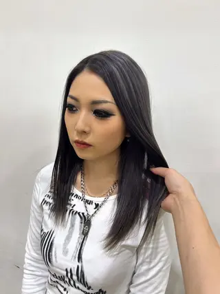 ロング カラー 💝ハイトーン/暖色 /吉祥寺/のヘアスタイル