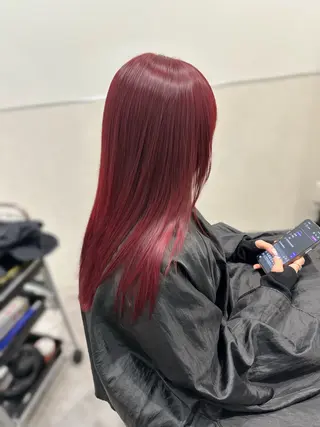 ロング カラー SALOWIN 宇田川店所属・ブリーチなしトレンド SHUSAKUのヘアスタイル