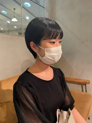 ショート 石田 まいやのヘアスタイル