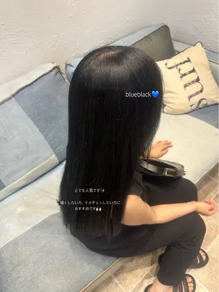 ロング カラー 🍓イチゴ/透明感 /カラーモデル🍓のヘアスタイル