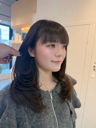 ミディアム sida西院/ 原田大希のヘアスタイル