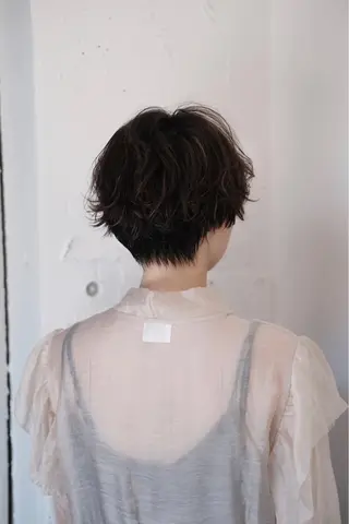 ショート パーマ Teal所属・大石 沙季のヘアスタイル