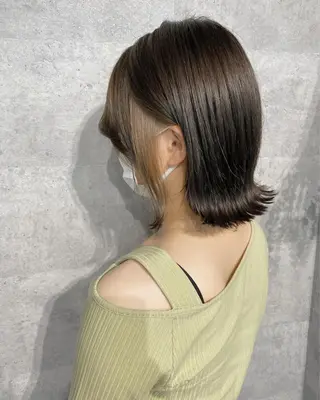 ショート カラー YU-KA ✂︎ROSSOのヘアスタイル