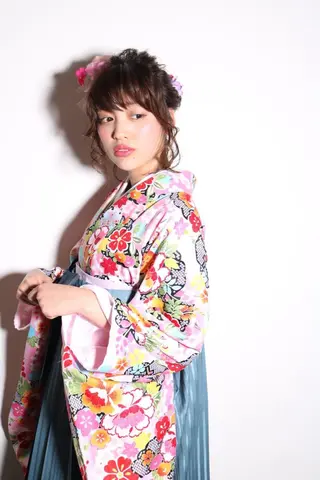 ヘアアレンジ 乳井 悠香のヘアスタイル