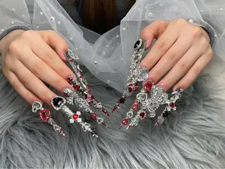 ネイル lucky nail 歌舞伎町のネイルデザイン