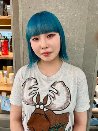 カラー kico hair所属・髪質改善/縮毛矯正 山口蒼太のヘアスタイル