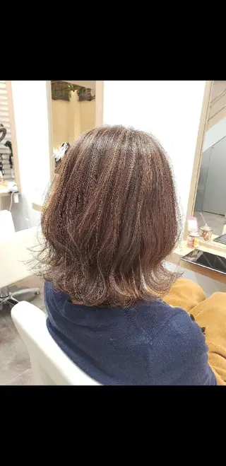ミディアム あかね☆ヘアアレンジ /ボブ/縮毛矯正のヘアスタイル