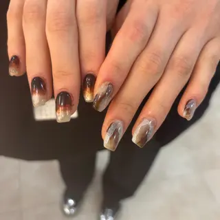 ネイル 栗田 ゆう子のネイルデザイン