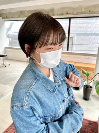 ショート カラー ショート・ボブ 徳竹淳一のヘアスタイル