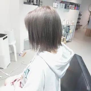 ミディアム カラー iss所属・メンズ/パーマ特化 /波巻き/林洋平のヘアスタイル