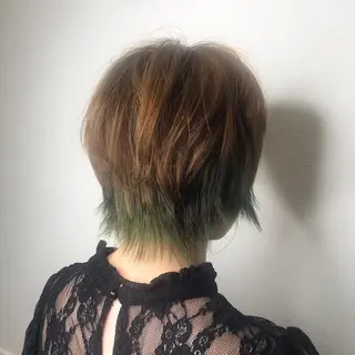 ショート カラー 柴田 祐輔のヘアスタイル