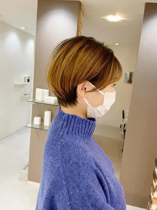 ショート celeste所属・KAI RIKAのヘアスタイル