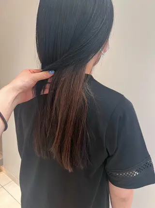 ロング カラー 白金台カラーリスト あきよしのヘアスタイル