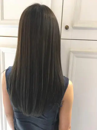 ロング カラー fukuyasu rikaのネイルデザイン