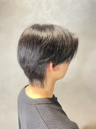 カラー メンズ mahiro/ レディースショートのヘアスタイル