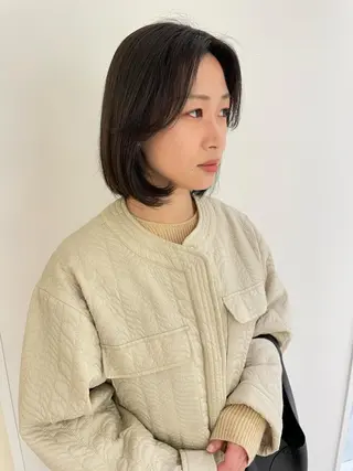 ショート カラー iet.所属・ウルフ/ボブ/耳ツボ ジュエリー◎ricoのヘアスタイル