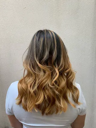 ロング カラー レイヤー/艶髪/ 髪質改善/YUYAのヘアスタイル