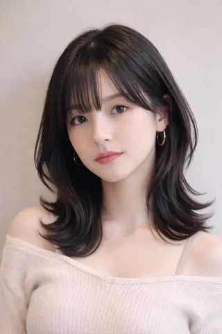 ミディアム カラー natural新宿店所属・TARO ナチュラル新宿のヘアスタイル