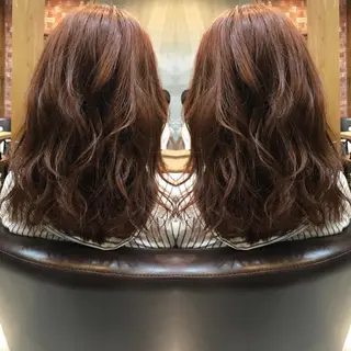 ミディアム カラー cecil hair所属・重政 和樹のヘアスタイル