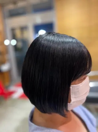 ショート パーマ ヘアアレンジ organic＋Life所属・渡部 彩花のヘアスタイル