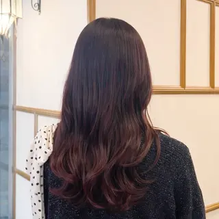 カラー やまはつ そらのヘアスタイル
