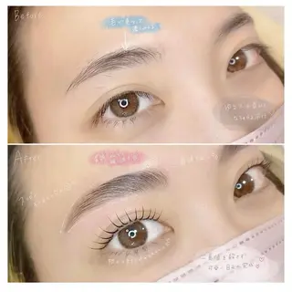 マツエク・マツパ lorraine brow ロレインブロウ梅田茶屋町店所属・ロレインブロウ 梅田茶屋町店のマツエク・マツパデザイン