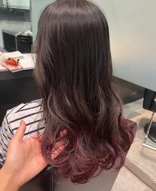 カラー 林 美月のヘアスタイル