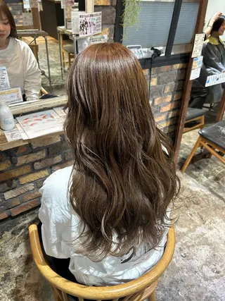 ロング カラー 🎀 yuzu 🎀のヘアスタイル