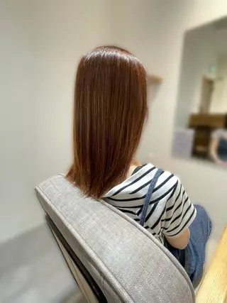 ミディアム 髙梨 いず美のヘアスタイル