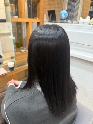 カラー レイヤーカット/ 縮毛矯正/海音のヘアスタイル