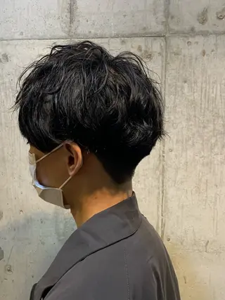 メンズ レディースモデル募集 門田快斗のヘアスタイル