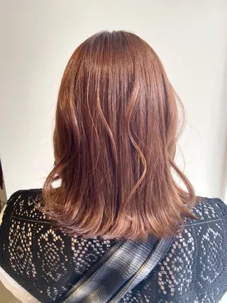 ミディアム カラー 🎀安藤 綾伽のヘアスタイル