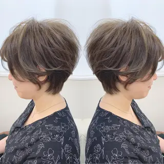 ショート H所属・H (エイチ) 烏丸御池店のヘアスタイル