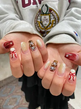 ネイル Cleo 名古屋駅店 🖤Seraのネイルデザイン