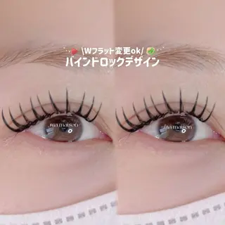 マツエク・マツパ 難波/日本橋 牧沢みさき🪽のマツエク・マツパデザイン