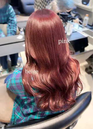 ロング カラー 表参道/ブリーチ /yuiのヘアスタイル