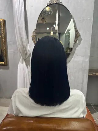 カラー 千田 珠子のヘアスタイル